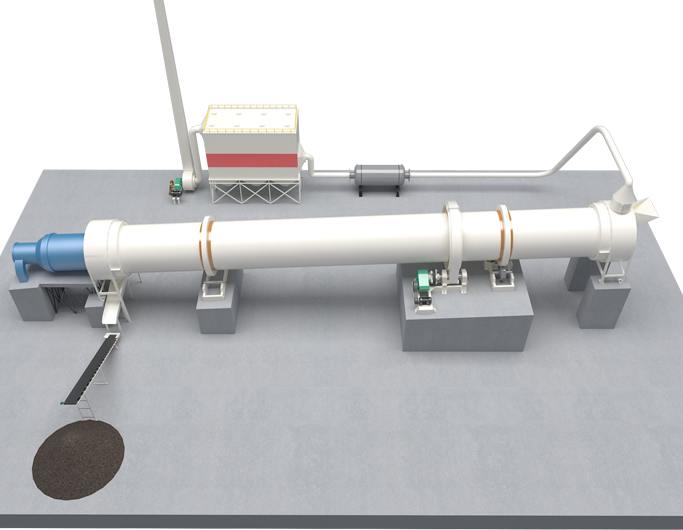 Сушилка для древесной щепы
