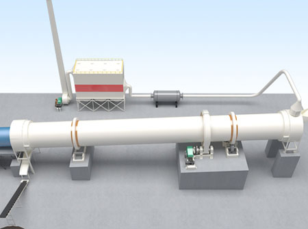 Сушилка для древесной щепы